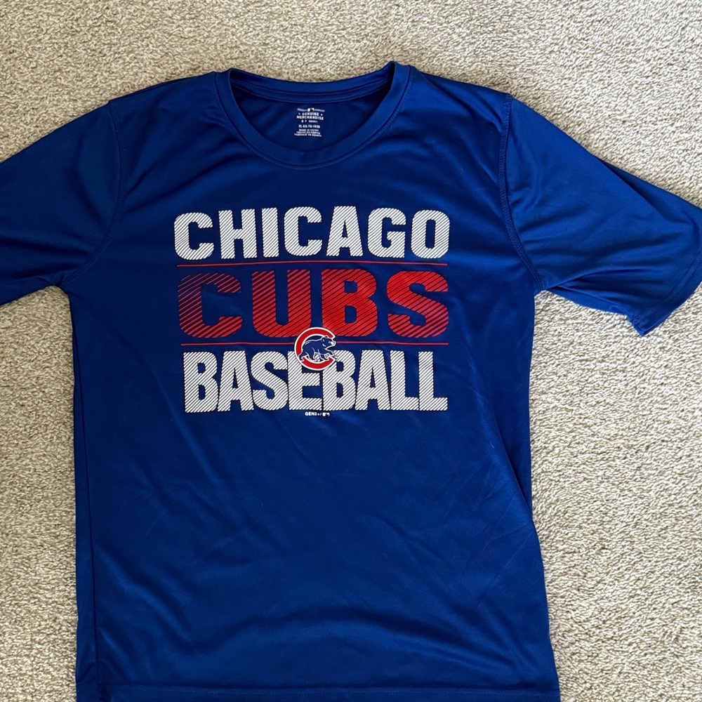 Genuine Merchandise Blue Chicago Cubs Baseball Tee
